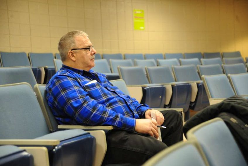 Elvis Park, the western and central Newfoundland representative for the Atlantic Canadian Regional Council of Carpenters, Millwrights and Allied Workers, was all by himself in the audience for a public consultation on indexing the minimum wage held in Corner Brook Friday.
