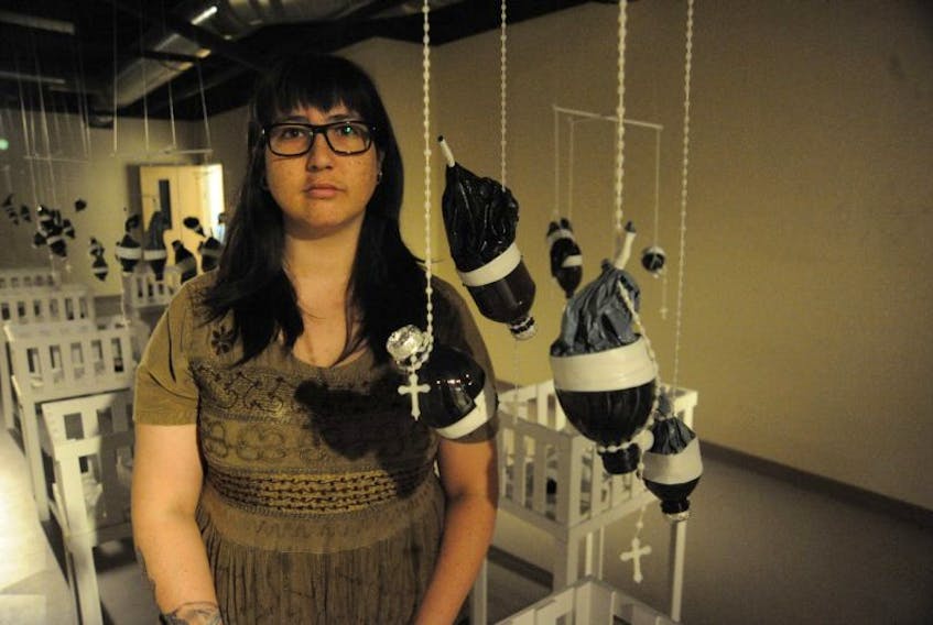 An opening reception for “1876 changed my life” by indigenous artist Melissa Tremblett of Corner Brook takes place from 4-6 p.m. Friday. The installation will be exhibited until July 13.