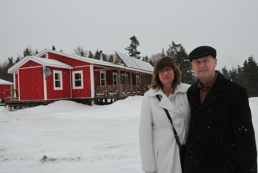 Joanne Rose and Mayor Tom Rose pose at their home at 45 Hillier Ave. in Stephenville, for which an order to cease and desist using the premises for residential purposes has been approved by council. The order is expected to be issued on Monday and carried out within 14 days of its issuance.