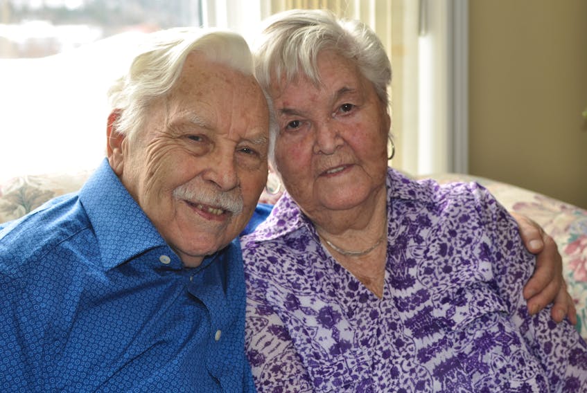 Ches and Ruby Burt will celebrate their 67th anniversary in March. The Corner Brook couple are just as much in love today as they were when they first met.