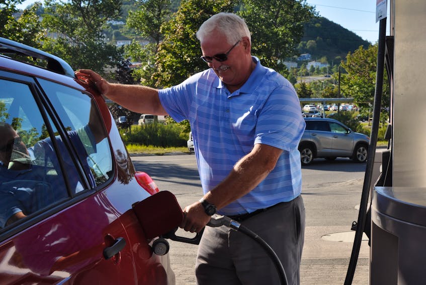 Tom Humber of Lark Harbour wasn't aware of the issue with gasoline supplies on the west coast when he stopped to fuel up at the Mill Road Irving Circle K in Corner Brook on Thursday afternoon.
