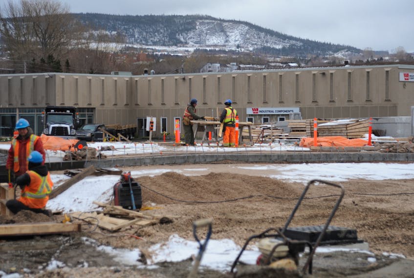 The completion of the new Main Street bridge in downtown Corner Brook is advancing towards the finish line, but weather may continue to cause some delays.