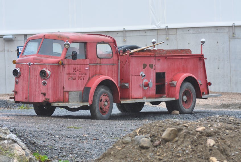 A planned restoration of this 1948 American LaFrance fire truck is not happening because the City of Corner Brook doesn’t have the money for it.