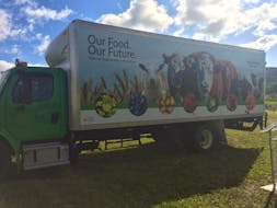 The Department of Fisheries and Land Resources rolled out its new Agri-Truck during an event at the Western Agriculture Centre: Agriculture Research Station in Pynn's Brook on Tuesday.
