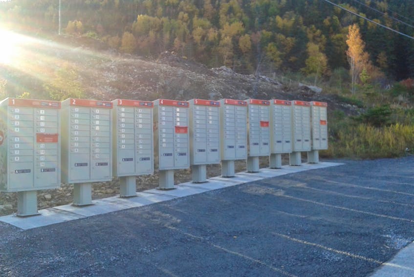 While some residents of Humber Arm South have voiced their displeasure with the new location of these new mailboxes in the community of Benoit’s Cove, Canada Post says it has not received any complaints directly.