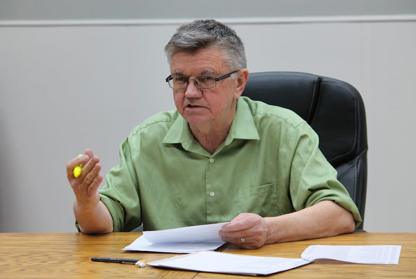 Coun. Mike Tobin shared his views on two proposed amendments for the Hillier Avenue area at the Stephenville town council meeting. He was one of the four council members who voted in favour of the proposed amendments not going ahead.