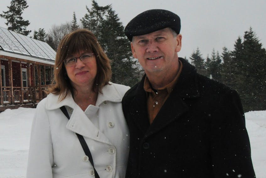 Joanne and Tom Rose are seen near their home at 45 Hillier Avenue.