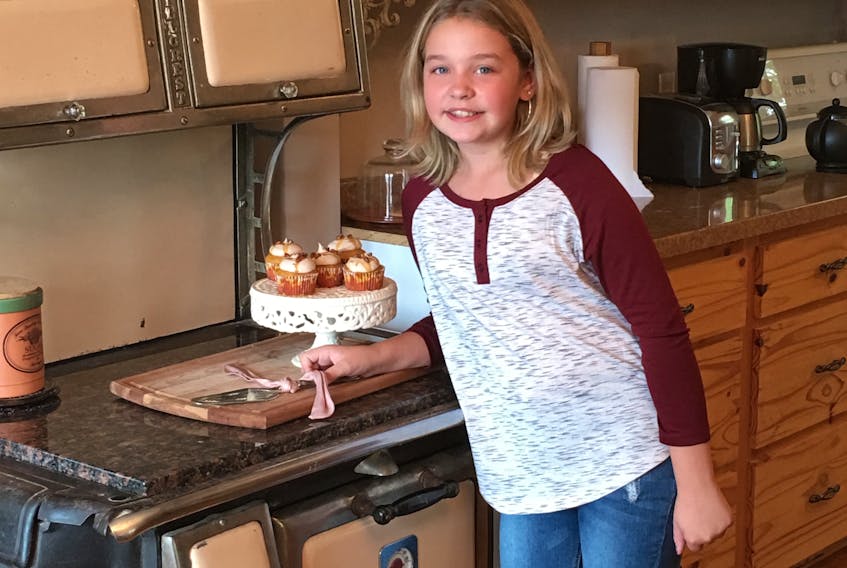 Eleven-year-old Claire Brake of Meadows has been baking since she was three and runs her own cake making business, ClaireBears Cakes.