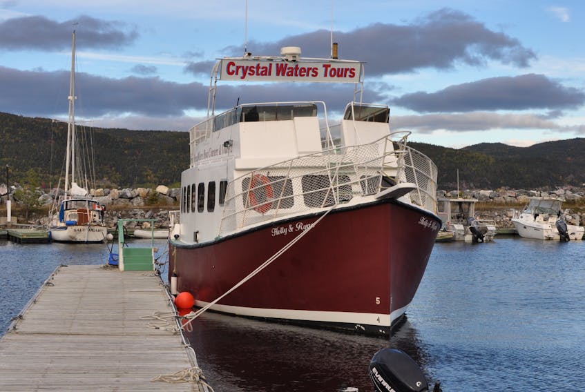 Crystal Waters Boat Tours has ceased operation. The boat tour company had operated out of the Bay of Islands Yacht Club in Corner Brook.