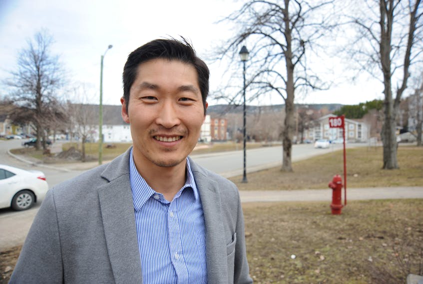 Jake Yoon has been living in Corner Brook for three years, but grew up in and lived in South Korea up until moving to Canada.