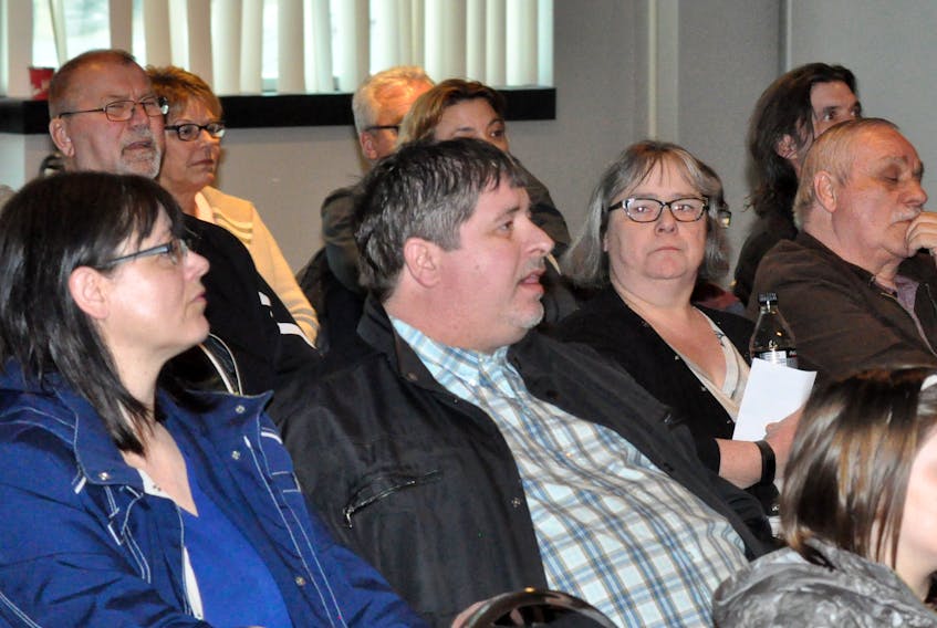 Ross Edison offered up his opinion during Thursday night's Corner Brook city council and residents meeting at the civic centre to discuss on an application to rezone a portion of the property at 678 O'Connnel Dr. to light industrial.