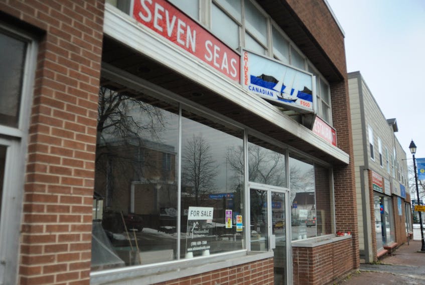 The appearance of this for sale sign on the old Seven Seas Restaurant on West Street has certainly caught the eye of many Corner Brook residents in the last day or two.