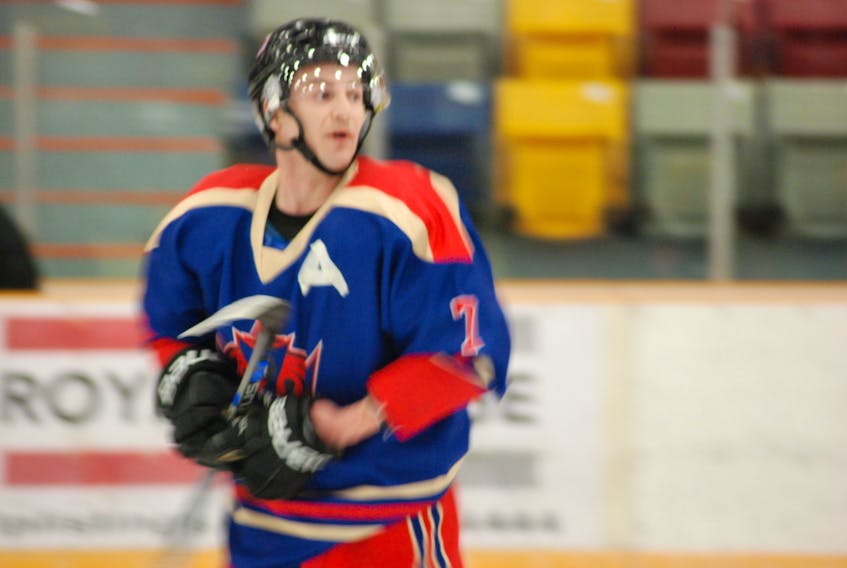 Jeremy Bishop is excited about playing a leadership role with the Corner Brook Royals in the West Coast Senior Hockey League.