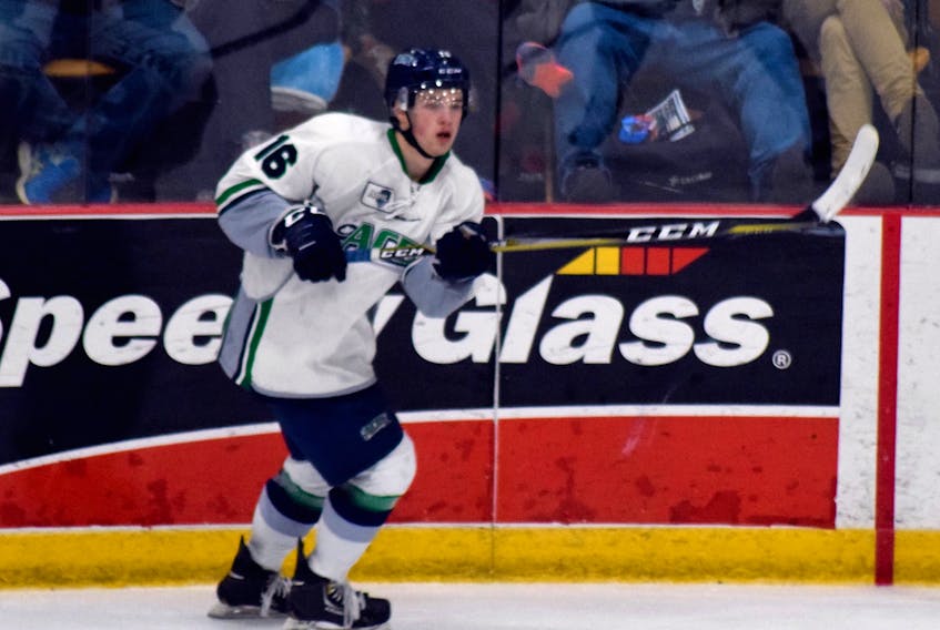 Andrew Antle is focused on showing steady improvement as he adjusts to a defensive role in his rookie season with the St. Stephen Aces of the Maritime Hockey League.