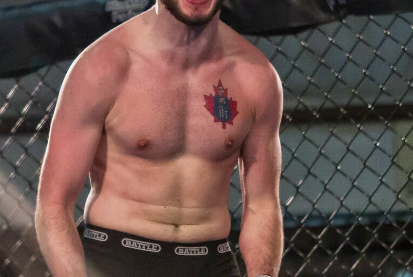 Jacob Kelly of Corner Brook lost a split decision to Corey Forsythe Saturday night at Casino New Brunswick with the amateur bantamweight crown on the line. It was his first mixed martial arts loss so he slips to 2-1.