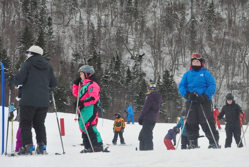 Plenty of people took to Marble Mountain on opening weekend with numbers reaching over 2,000.