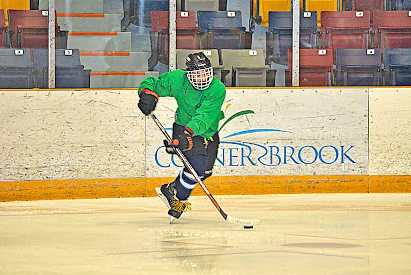 Adrian Ward is hoping he can impress the right people when he suits up for the Dennis GM Western Kings at The Chonicle Herald East Coast IceJam this weekend in Halifax. The draft pick of the Yarmouth Mariners is in his final season of major midget hockey, so cracking the Mariners line-up next season is his goal.
