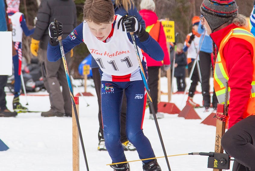 Joe Brazil photo

Skyler May is seen here competing for Team Western at the 2018 Newfoundland and Labrador Winter Games at the Pasadena Ski and Nature Park.