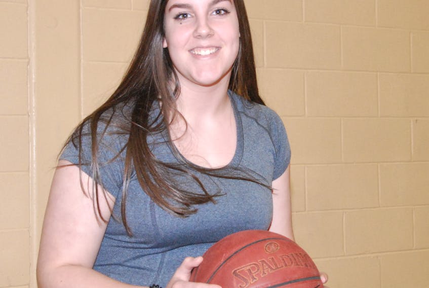 Holly Mackey is only a rookie, but she’s already showing veteran leadership in her first season with the Corner Brook High Titans 4A high school female basketball team heading to the Elite Eight Hall of Fame Cup this weekend in St. John’s.