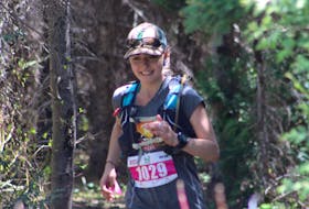 Danny Bujold photo
Steady Brook native Kelsey Hogan finished fourth overall and first on the female side in a field of 32 competitors Saturday at the Gaspesia 100 Ultra Trail in Perce, Que.