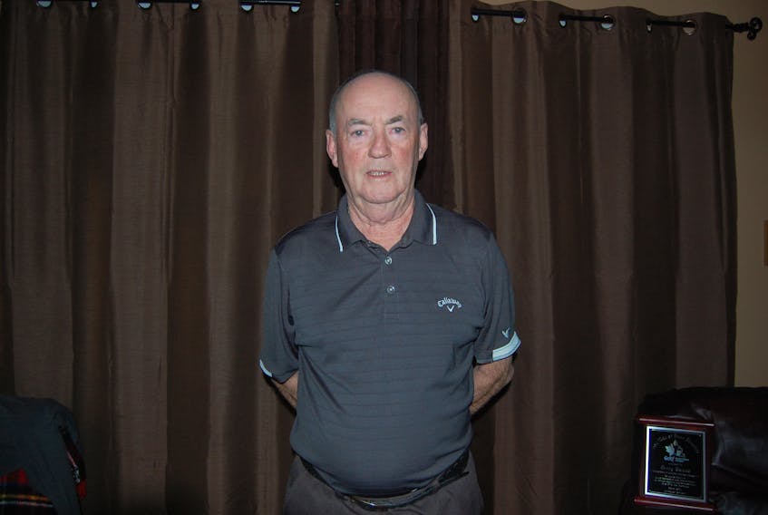 Gerry Boland was inducted into the Golf Newfoundland and Labrador Hall of Fame in the athlete/builder category at a provincial awards banquet Saturday night at Bally Haly Country Club in St. John’s.