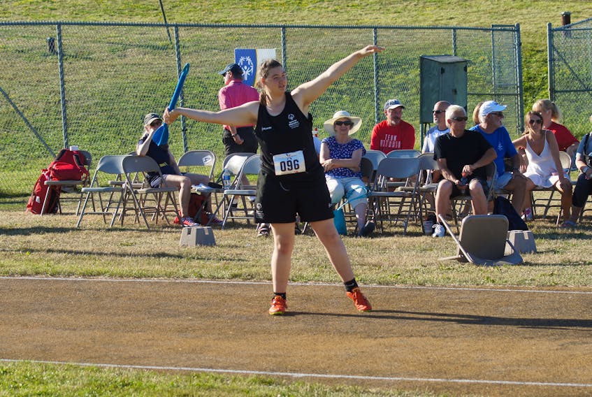 Special Olympian Sam Walsh of Stephenville picked up a bronze medal in javelin at the 2018 Special Olympics Canada Summer Games in Antigonish, N.S. over the weekend.