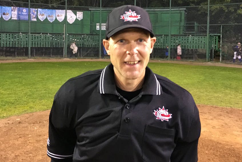 Corner Brook's Scott Mosher is looking forward to his national baseball umpiring debut. Mosher will get his first taste of national experience when he calls games at the 2018 national 13U boys baseball tournament scheduled for Summerside, P. E. I. later this month.