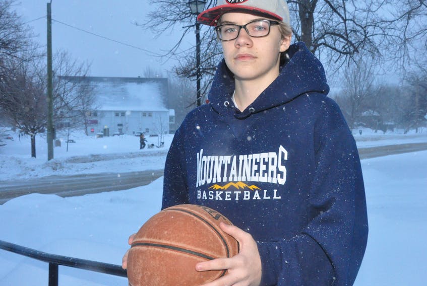 David Penney loves to play basketball with his friends. He has a heart murmur that keeps him on his toes when it comes to keeping up with the grind on the floor but he’s learning to live with it and it’s easier to do when he has a love for the game.