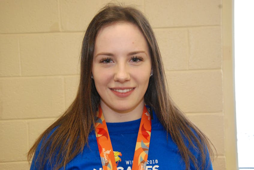 Kailey Genge will be suiting up with the rest of her Western Warriors AAA midget female hockey team in a provincial kickoff tournament in Stephenville this weekend.