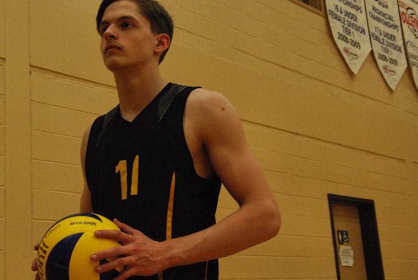 Chris Leroy of Corner Brook will be playing volleyball with Trent University in the fall.