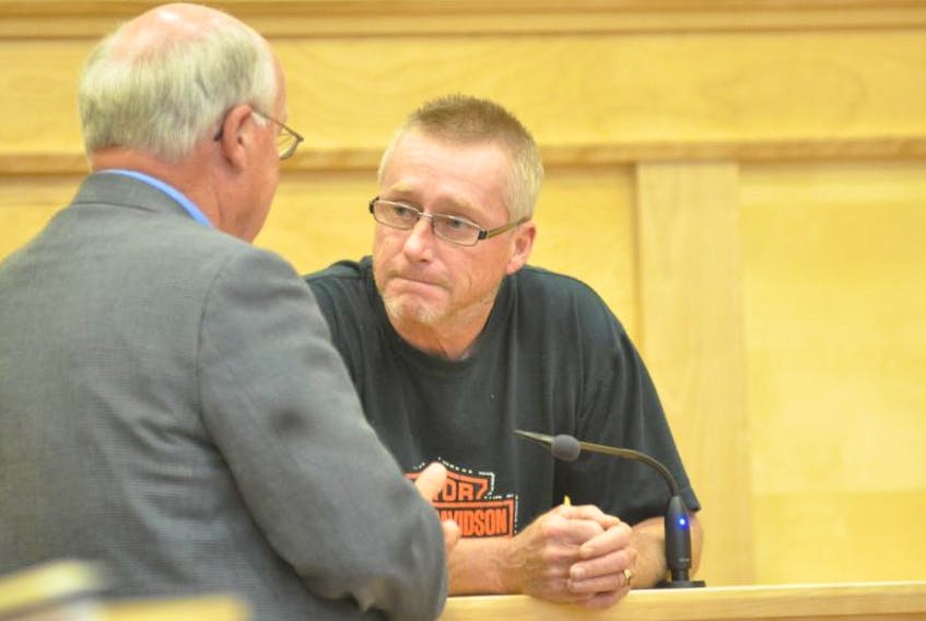 Terrance Joseph Blanchard is seen during a recent appearance in provincial court in this file photo.