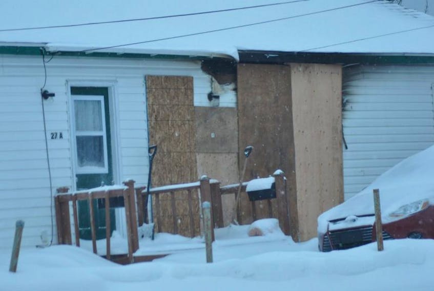 The house in which Richard and Mae Blanchard died in a fire early Friday on St. George’s Avenue in Stephenville has now been boarded up, with the police and fire and emergency services investigation completed.