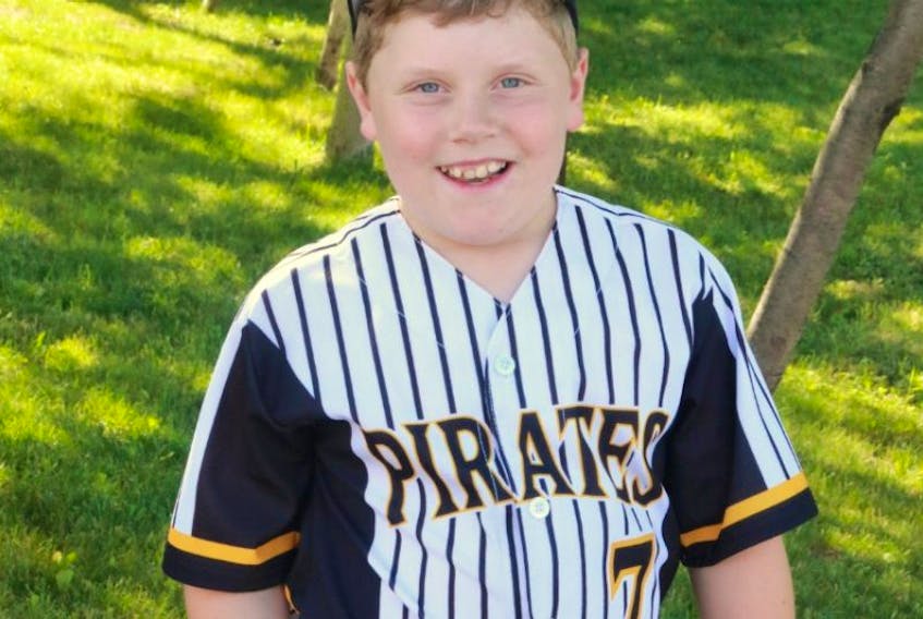 Garrett Adams, a nine-year-old Deer Lake native, enjoys playing baseball in Pasadena, but the idea of a minor baseball program being offered in his native Deer Lake is something he believes would be great.