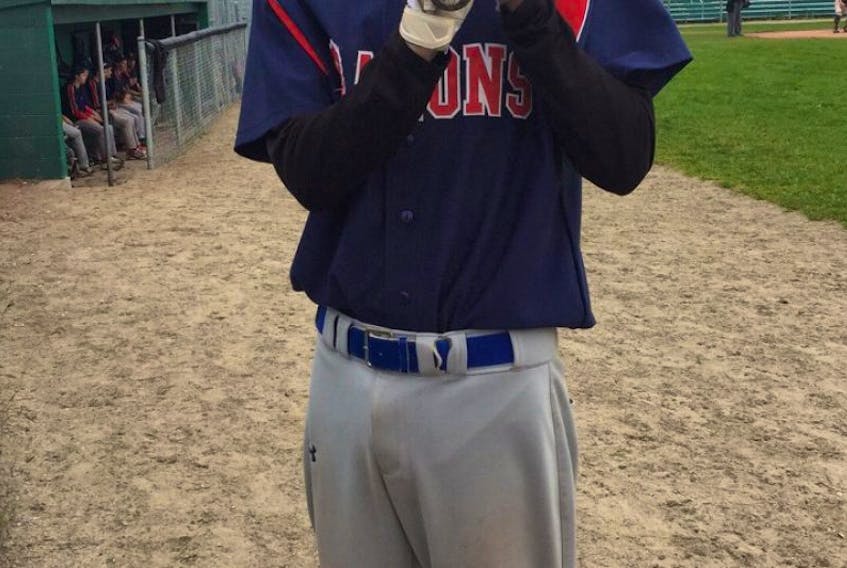 Aaron Purcell-Pilgrim tossed a no-hitter in the final at the Atlantic midget baseball qualifier tournament, but his Corner Brook Barons lost 2-1 in the extra-inning affair that saw the Capitals score two runs in the home half of the eighth inning to steal the win.