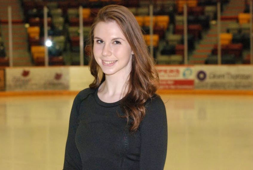 Kennedi Boland of the Silver Blades Skating Club in Corner Brook won a silver medal at the 2016 provincial figure skating championships in Clarenville. It was the first medal she ever won on the provincial stage.
