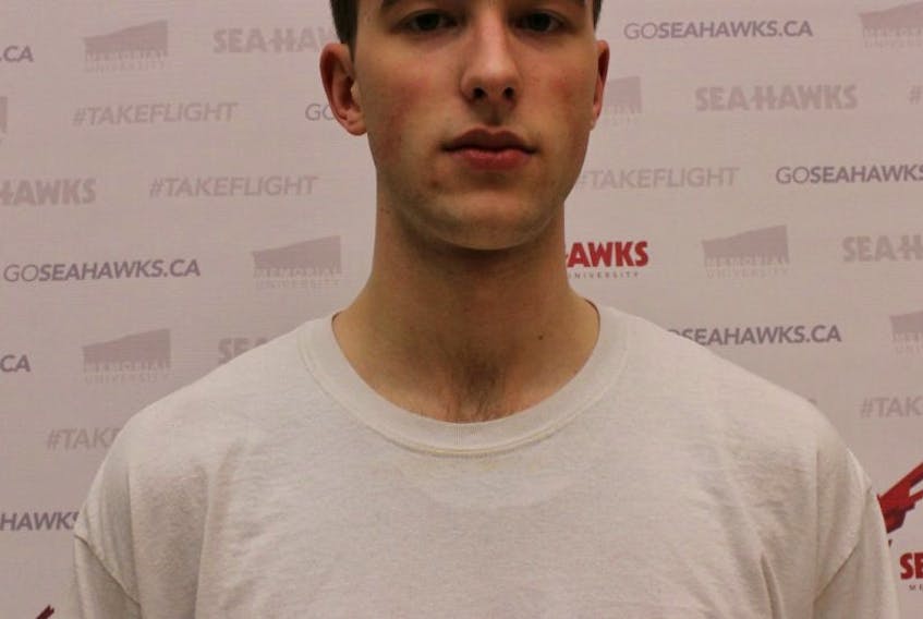 Nathan Barker is hoping to take a more aggressive approach in his sophomore season with the Memorial Sea-Hawks in the Atlantic University Sport varsity men’s basketball setup this season.