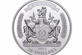 The Armorial Bearings of the Black Loyalist Heritage Society and its motto ‘The heart of your knowledge is in your roots’ is featured on a new $20 silver coin launched by the Royal Canadian Mint on Feb. 1 in honour of Black History Month.