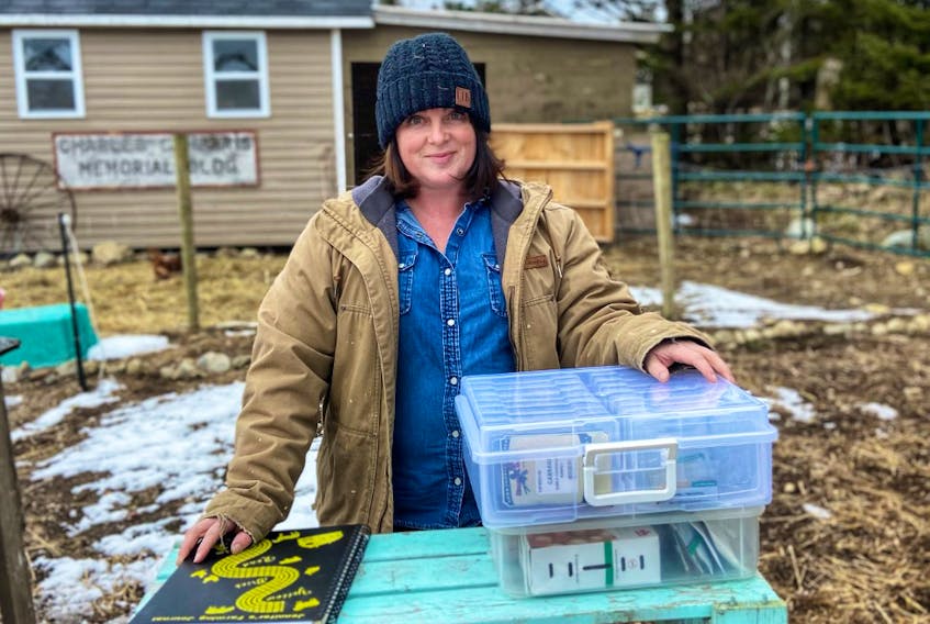 Saving seeds is an important part of life on the Yellow Brick Road  Farm for Jennifer Spencer, Cape Sable Island. A seed swap is one aspect of the East Coast Simple Life Fair that is organized for April 17 in Barrington. Contributed