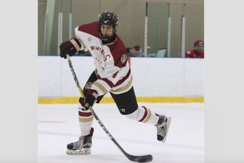 Yarmouth County hockey player Kaleb Boudreau, who played for Newbridge Academy last season, was drafted in the QMJHL June 3 draft and is also the Yarmouth Mariners' territorial pick for this year.