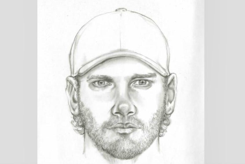 The Meteghan RCMP have released this sketch of a suspect in an investigation.