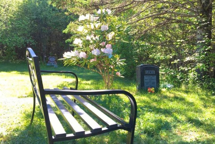 The Digby Municipality has placed a bench by the side of Maud Lewis’ grave in North Range, around five minutes from Highway 101.