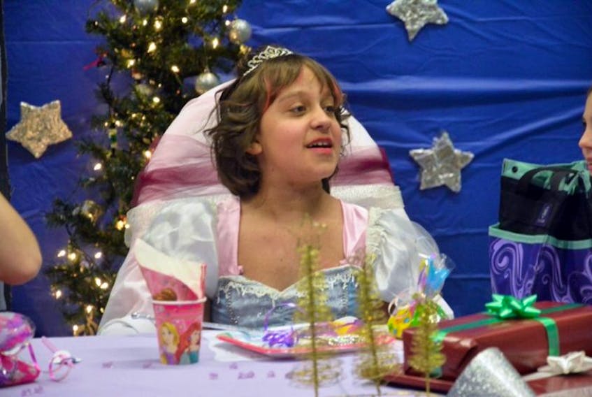 Nine-year-old Yarmouth student Megan Devine had been treated like a princess, literally, at her school last month in advance of a complicated and risky surgery she had to undergo. TINA COMEAU – YARMOUTH VANGUARD