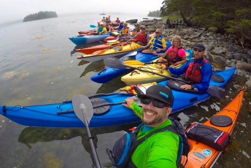 Kayaking in Lobster Bay on Friday, July 28, is part of the Argyle Abuptic Festival for 2017.